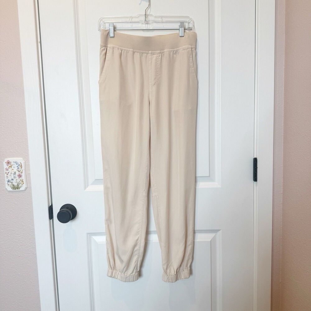 XCVI Womens Ankle Joggers Size XSmall Classy Quite Luxury Country Club Comfort